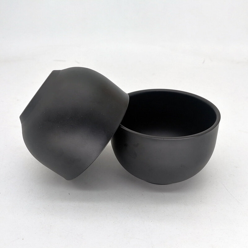 MOQ 100 шт. высококачественная черная чаша для мыла из нержавеющей стали, чашка для бритья для крема для бритья и мыла, небьющаяся чашка для бритья
