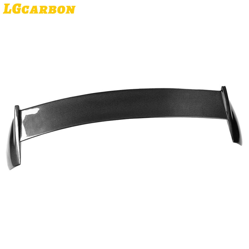 LGcarbon Real Carbon Fiber Rear Wing Trunk Lip Roof Spoiler For Porsche Cayenne