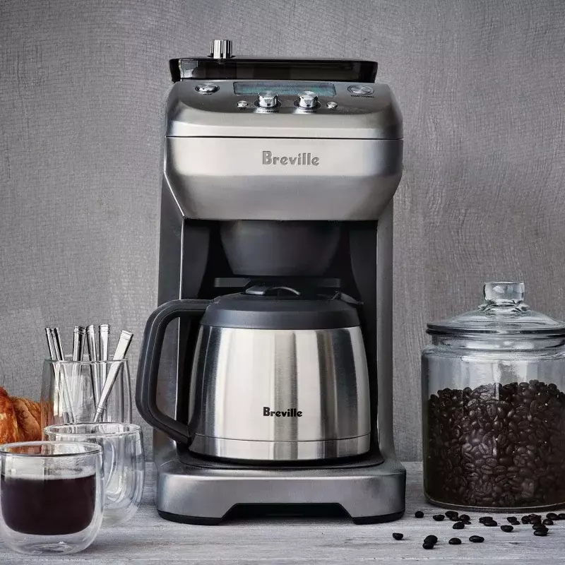 Breville Grind Control Coffee Machine BDC650BSS, Brushed Stainless Steel