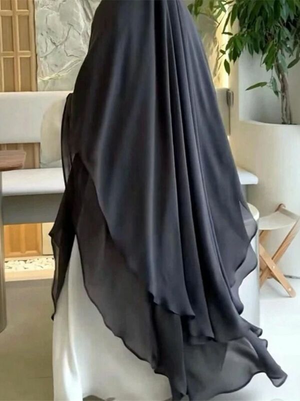 라마단 키마르 아바야 사우디 아라비아, 터키 이슬람 히잡 원피스 기도복, 여성 케바야 로브 팜므 무술마네