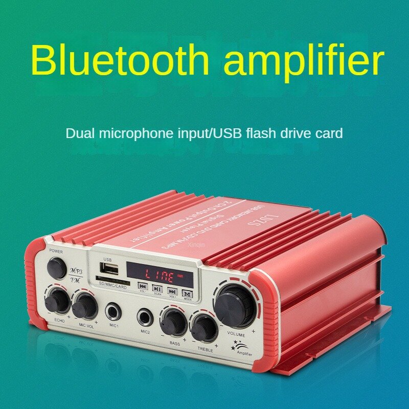 Mini Amplificador Bluetooth Em Casa, Partição De Áudio, Resistência Constante, Tensão Constante, Amplifier Speaker Box
