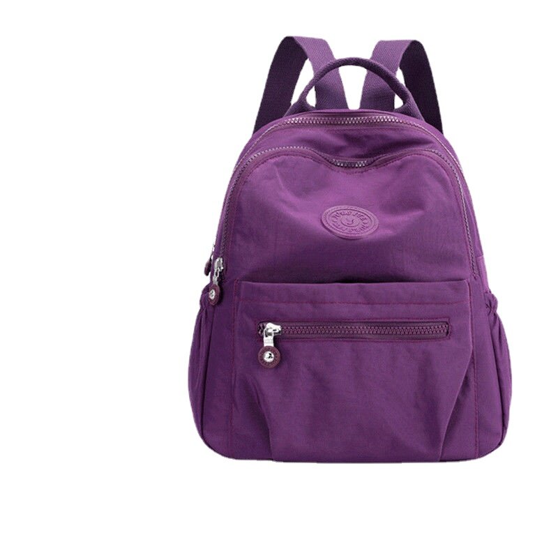 Mochila versátil de gran capacidad para mujer, bolsa de viaje ligera, mini mochila para libros, mochilas escolares