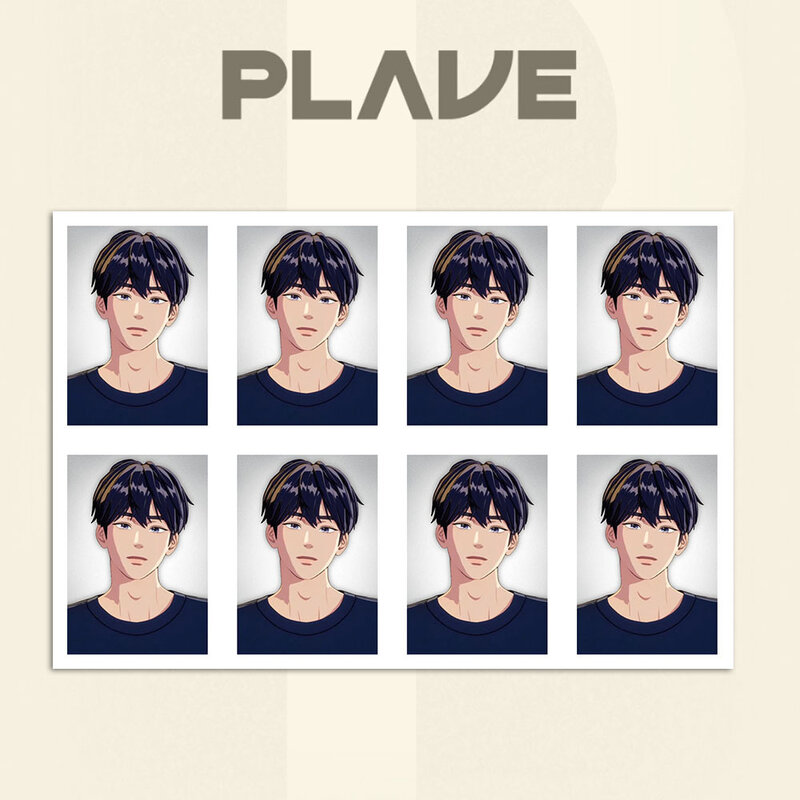 Корейская Виртуальная группа мальчиков Plave 1 дюймовая идентификационная карточка Ноя YEJUN BAMBY EUNHO HAMIN идентификация фотография DIY Декор подарок