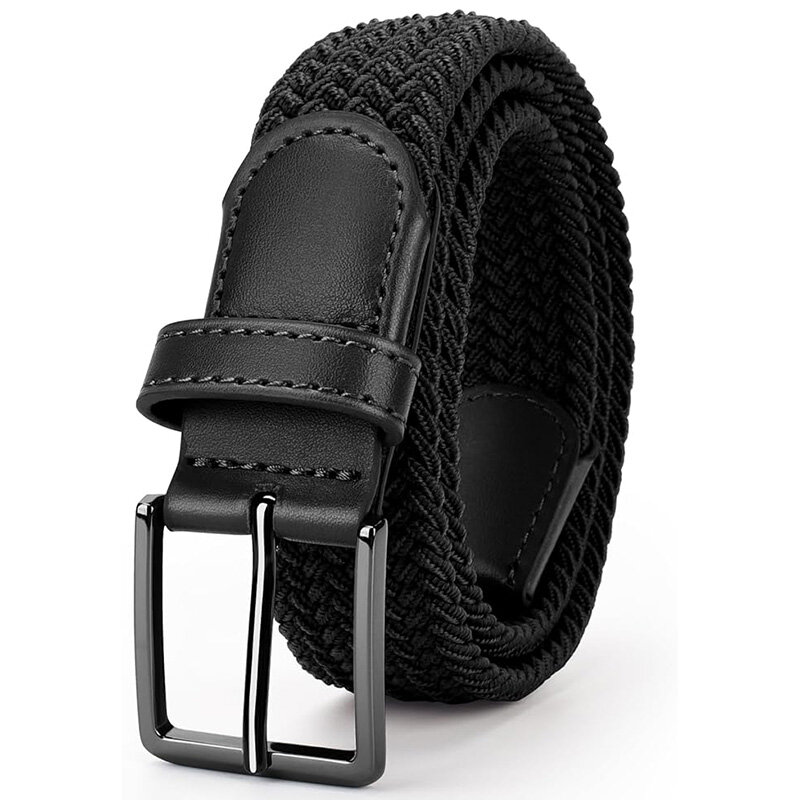Kids Elastic Stretch Braided Belt for Golf, Youth baseball belt for Boys and Girls 1” Wide.