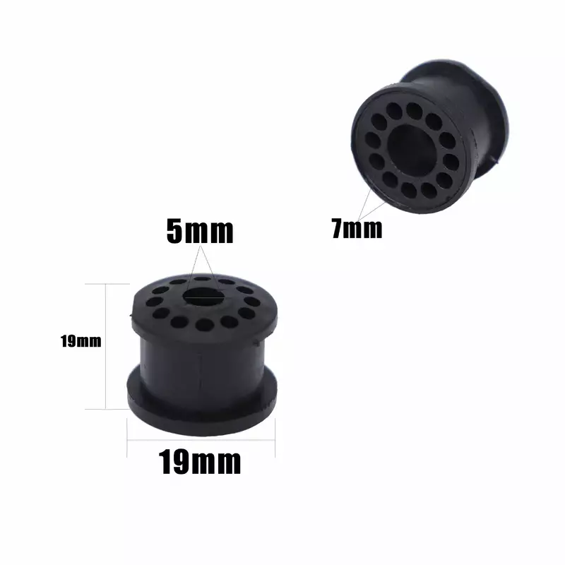 2PCS Manual Transmission Gearbox Shift Lever Cable Linkage Rubber Bushing Repair Kit For Ford Focus MK1 MK2 2003 Cougar Mercury