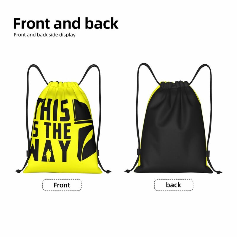 Индивидуальные сумки на шнурке для ТВ-шоу для мужчин и женщин, легкий рюкзак для хранения в спортивном зале