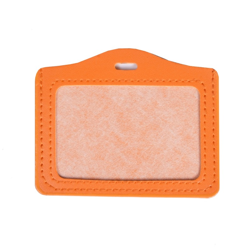 Distintivo del personale dell'unità di elaborazione porta carte di lavoro Badge con nome identificativo accessori per custodia per infermiere Pass Guard Tag manica per carte sul petto stile orizzontale