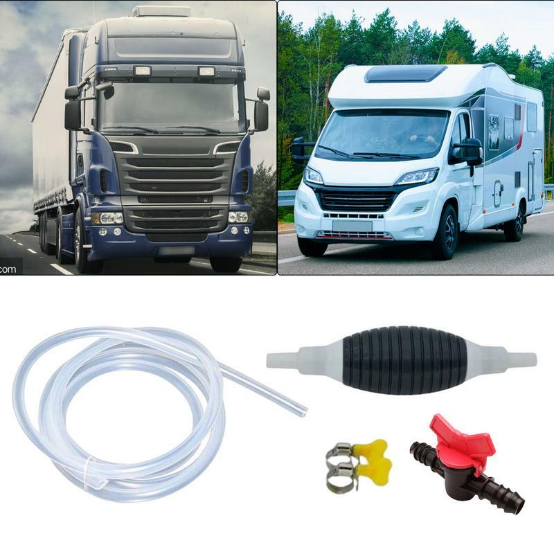 Universal Hand Gas Oil Pump Car Fuel Manual Suction Pipe Gasoline Siphon Pump Auto Parts Accessories For Fuel Transfer Funnel 