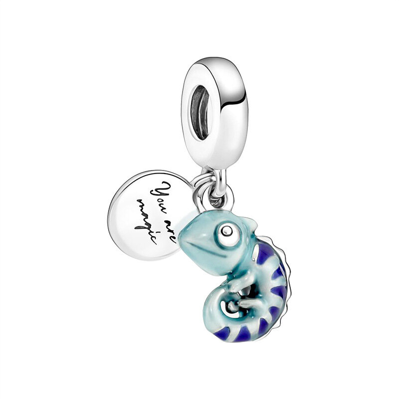 New Fashion Charm Original Aircraft Love Octopus Beads Suitable for Original Pandora Women's Bracelet Jewelry Accessories Gift