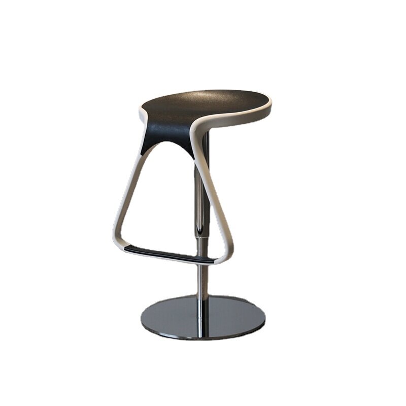 Modna osobowość w stylu europejskim krzesło barowe prosta moda nowoczesny skandynawski podnosząca obrotowa stołek barowy wysoki stołek recepcji