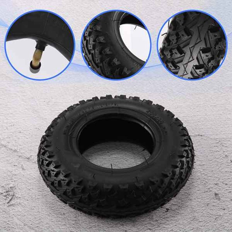 Anti-Skid Tire 200X50 Off-Road Tire Black Rubber 8 Inch For Mini Electric Scooter Wear-Resistant Pneumatic Tire