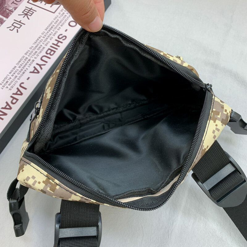 CCRXRQ حقائب صدر للجنسين من أكسفورد بجودة عالية ملابس خروج على شكل هيب هوب حقائب صدر متعددة الوظائف رياضية للسفر سترة تكتيكية حقائب ظهر