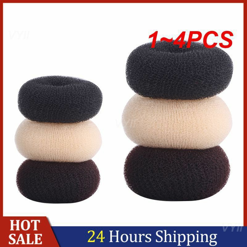 1~4PCS Braids Beauty Versatile Convenient Ideal For All Hair Types And Lengths Sponge Bun Trendy Highly Recommended Donut Shaper