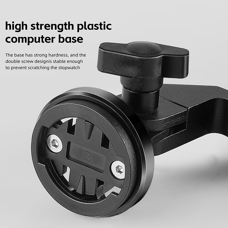 WEST BIKING-soporte para ordenador de bicicleta, accesorio ligero de aleación de aluminio, ajustable a 180 grados