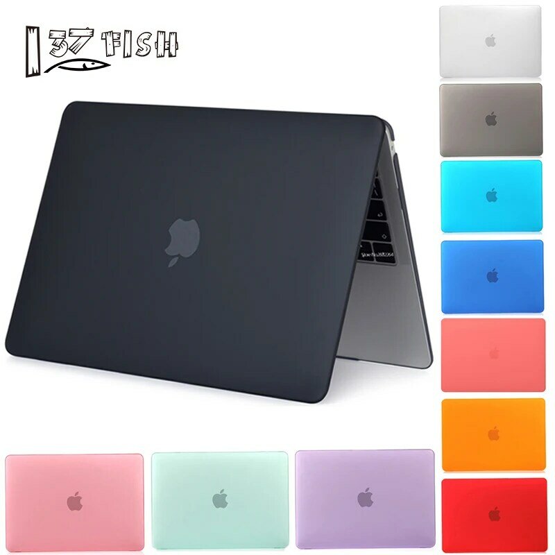 Laptop Case for Macbook Air 13 A2337 2020 A2338 M1 Chip Pro 13 2022 M2 Air 13.6 12 11 15 for Macbook Pro 14 Cover 2021 Pro 16