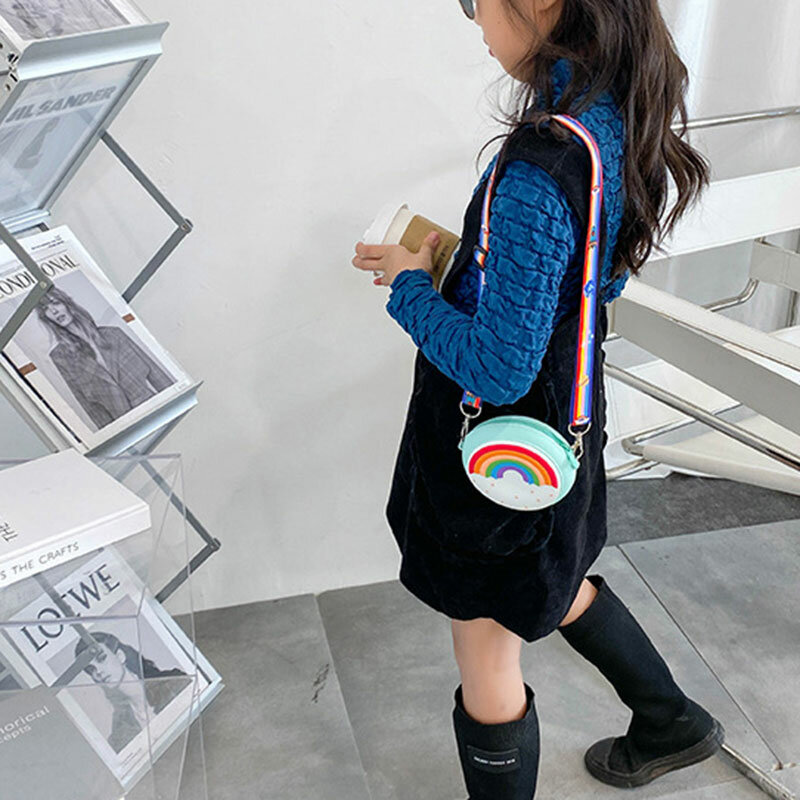 Children's Messenger Bags Large Capacity Cute Design For Storage Keys Tissues