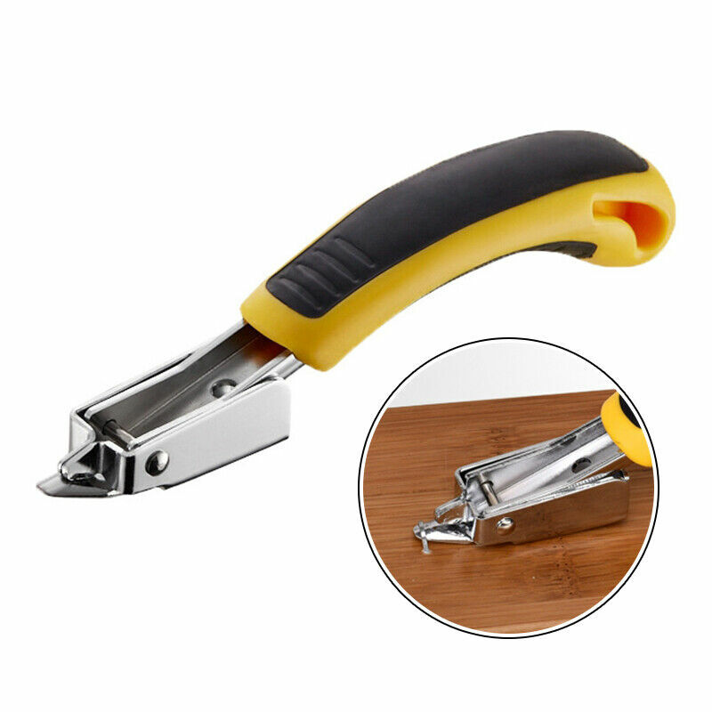 Staple Remover Push Style Remover Household Nail Puller Portable Durable Tool Upholstery Framing Rivet Gun Kit Binding Supplies