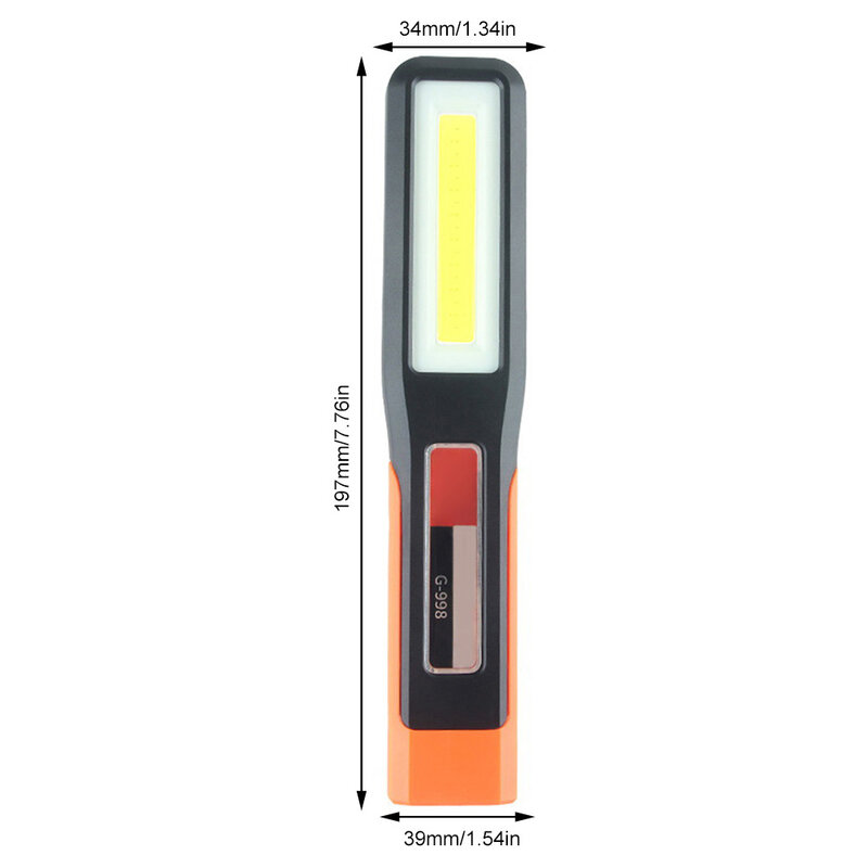 Rechargeable XPE COB Work Light Magnetic Repair Light Outdoor Camping Lamp Tent Light Waterproof Flashlight Emergency Lamp