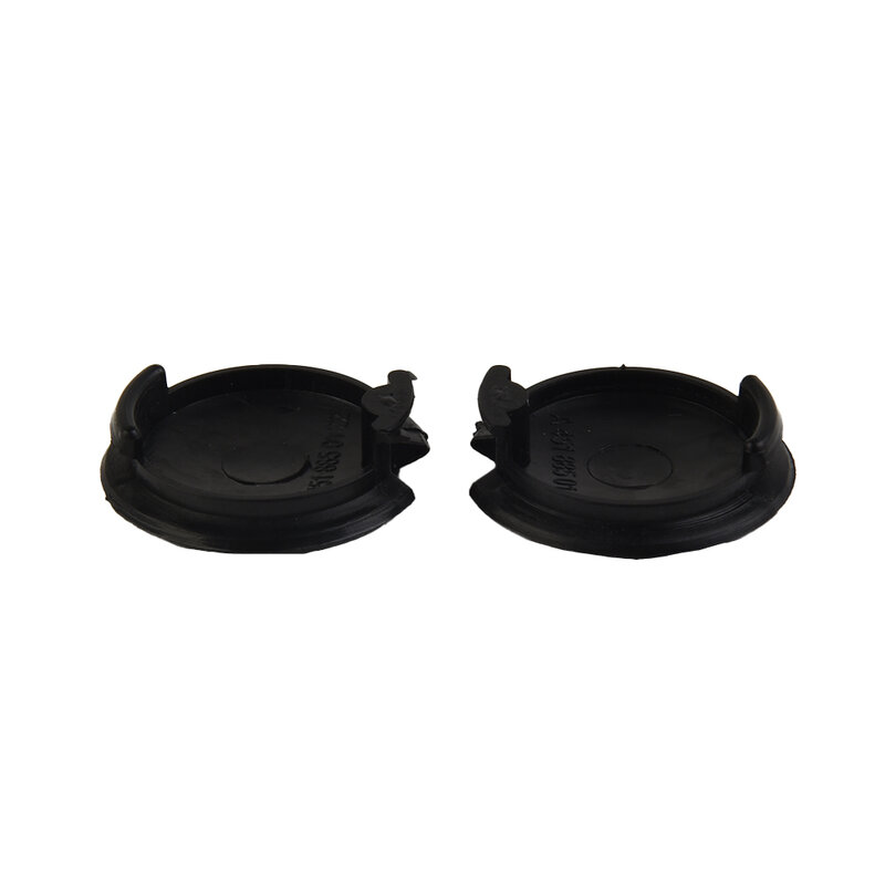 Практичная черная накладка на буксировочный окуляр, вставки для бампера для Smart Fortwo 2008-2016, пластиковая крышка, задний бампер, непредвиденная буксировочная крышка