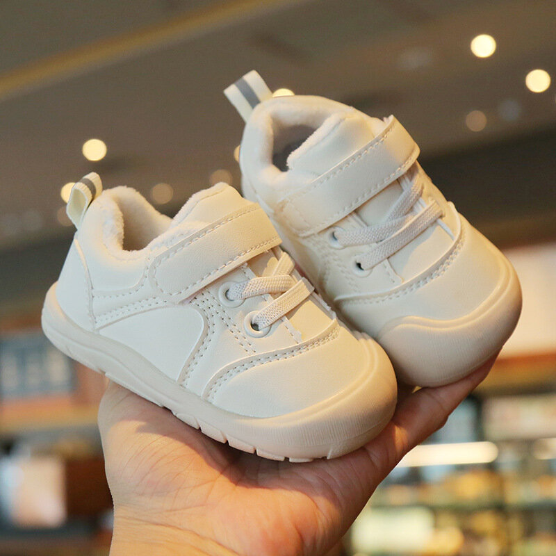 New Kid Sneakers Baby Shoes Children's Girls Tennis Shoes First Walkers Kids Toddlers Children's Soft Soles Breathable Sneakers