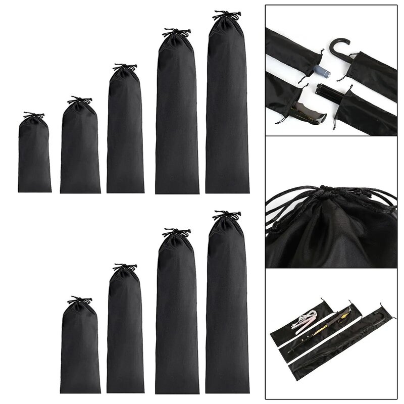 Portable Storage Bag Outdoor Replacement Bag Nylon Drawstring Bags Pouch for Tripods Hiking Fishing Other Equipment Rain Covers