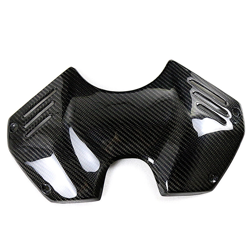 For DUCATI Panigale V4 V4S V4R 2019 Carbon Fiber Front Fuel Tank Protector Airbox Cover Fairing Motorcycle Accessories 2018 2021