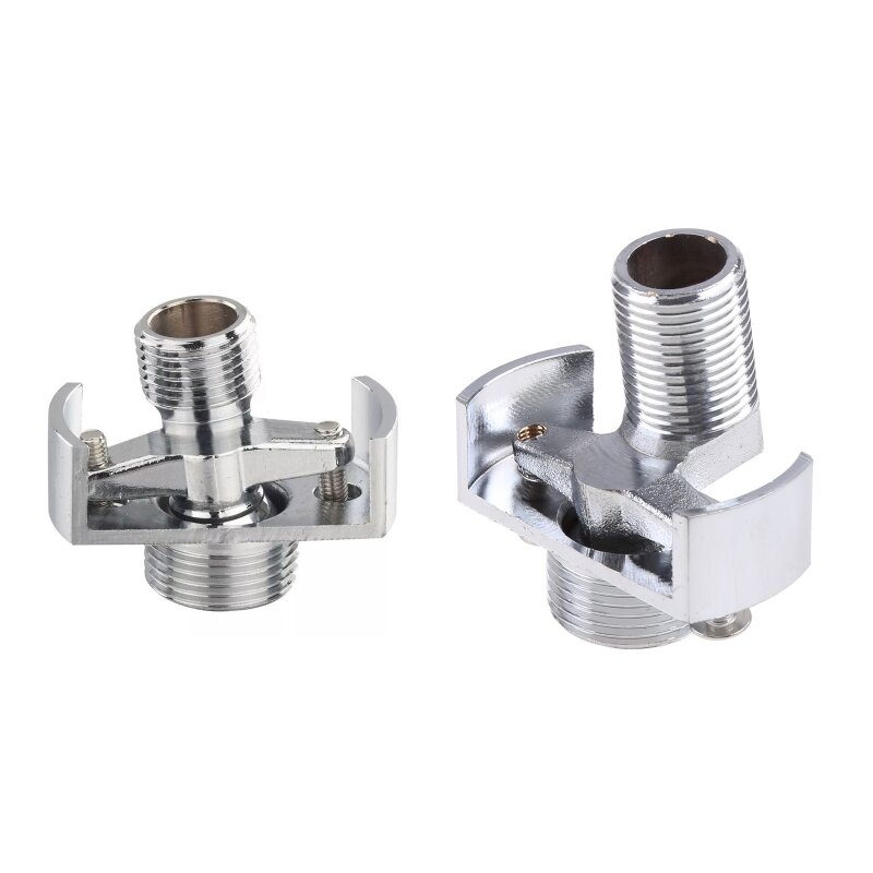 N7MD Intake Pipe Shower for Head Lengthened Eccentric Screw Extended Corner Faucet Pipe Fittings 40 Degree Adjustable