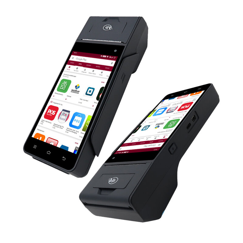 Hsprinter 유니온페이 카드 지원, 4G 스마트 POS 기계, 안드로이드 7.1, 휴대용 PDA