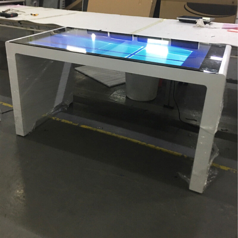 43 49 55-дюймовый компьютерный умный стол IOT, интерактивный цифровой стол, ПК AIO с сенсорным ЖК-экраном, панель монитора