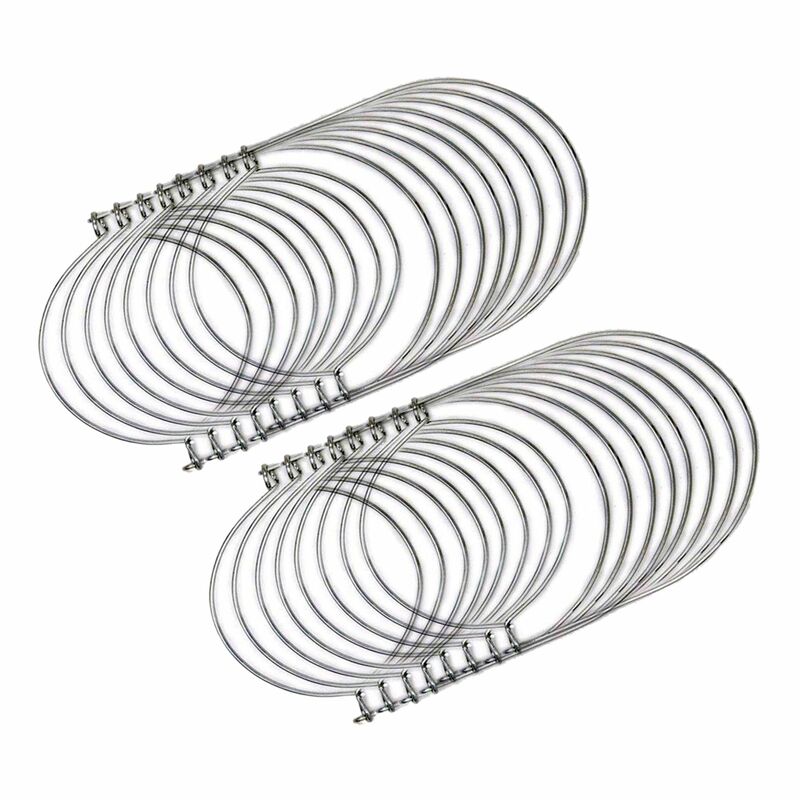 16x Stainless Steel Wire Handles (Handle-Ease) Mason Jar Hangers and Hooks for Regular Mouth, Silver(Not Included Jars)
