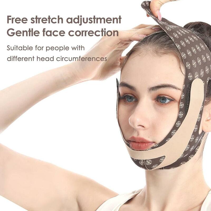 Mascarilla Facial moldeadora de línea en V, máscara para esculpir, Correa Facial adelgazante, antilifting, antiarrugas para dormir, Q5A4