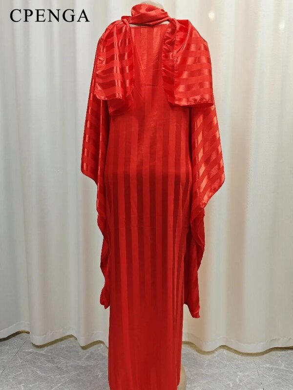 Baru dalam ukuran besar gaun Afrika untuk wanita elegan gaun pesta malam wanita 2024 gaun Kaftan Dashiki jubah panjang Turki