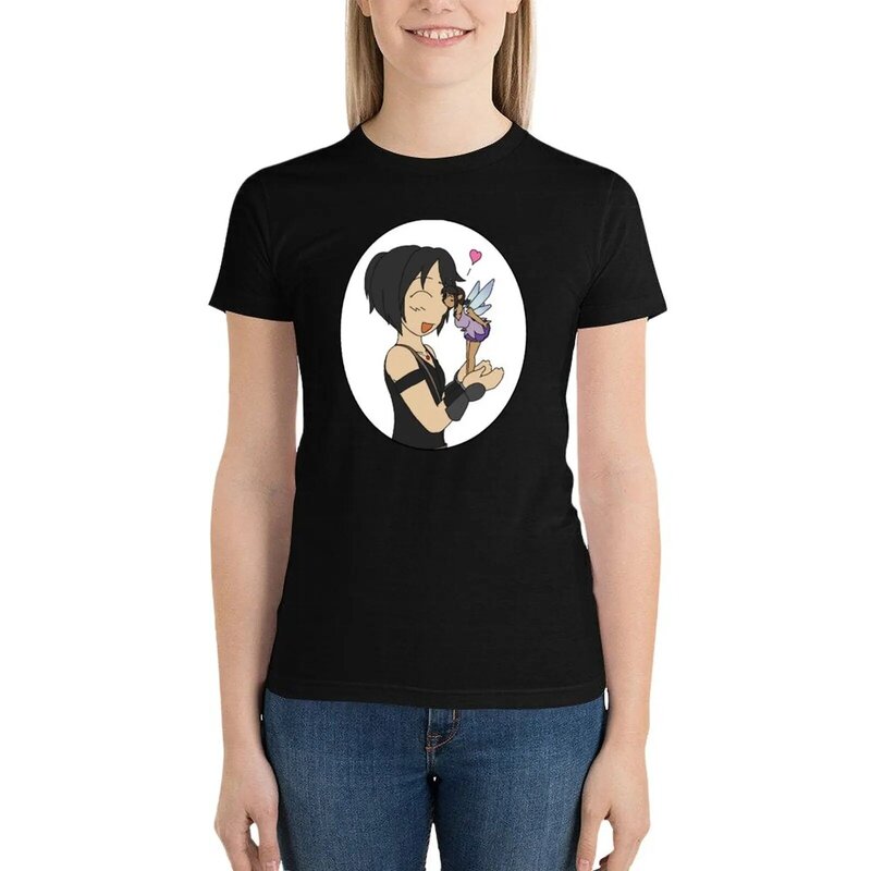 T-shirt RAIN - Pixie Kiss top tees vestiti carini magliette per donna grafica
