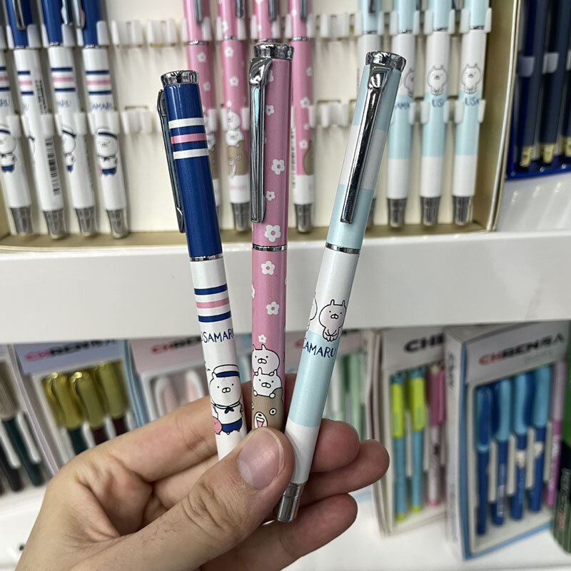 جديد 3 قطعة طالب Kawaii قلم حبر EF 0.38 مللي متر عالية الجودة المعادن مدرسة أقلام اللوازم المكتبية القرطاسية للكتابة