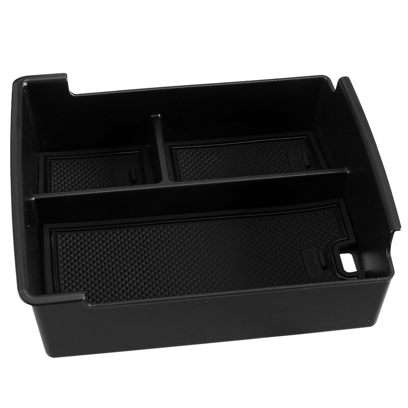 Black Car Center Console Armrest Organizer Tray Storage Box Holder Container Fit for Ford Maverick 2022-2023