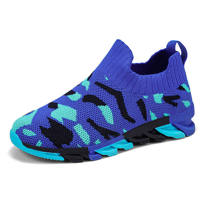 Kids Shoes Boys Fashion Girls Tennis Causal Shoes Breathable Mesh Sports Running Shoes Sneakers Children Camouflage School 2022