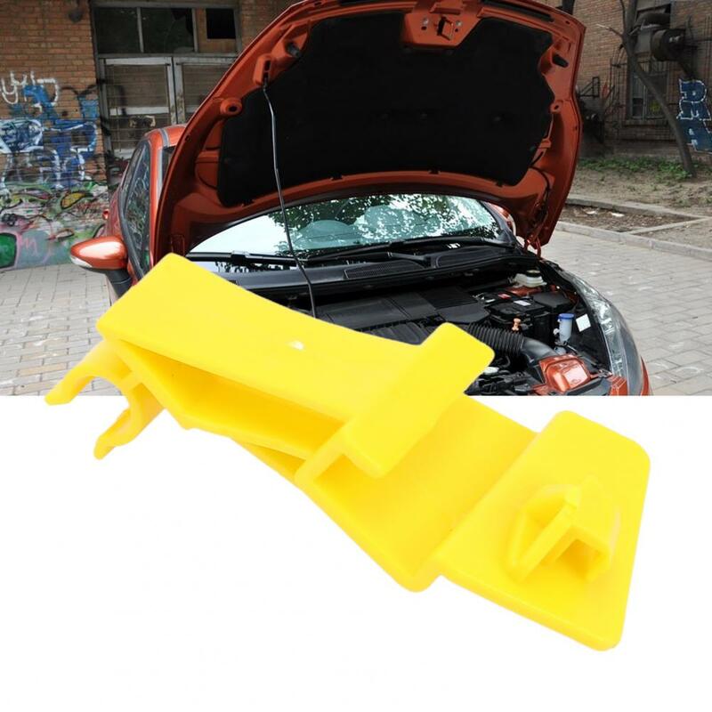 Klips do maski profesjonalny zmodyfikowany, żółty standardowy uchwyt na pręt z klipsem do Fiesta MK7 2008