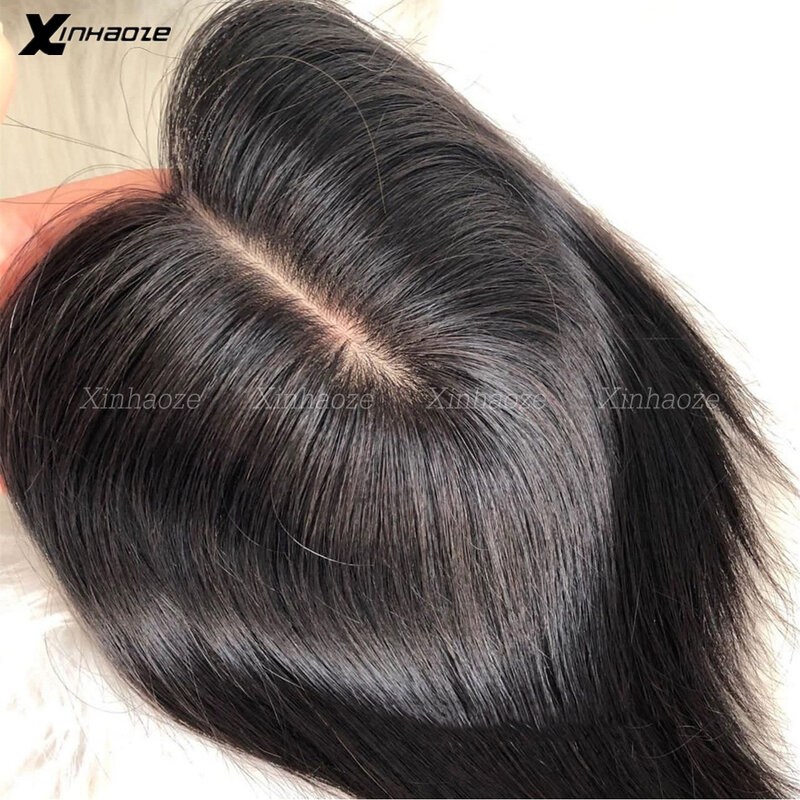 Накладка из натуральных человеческих волос, 13 х15 см