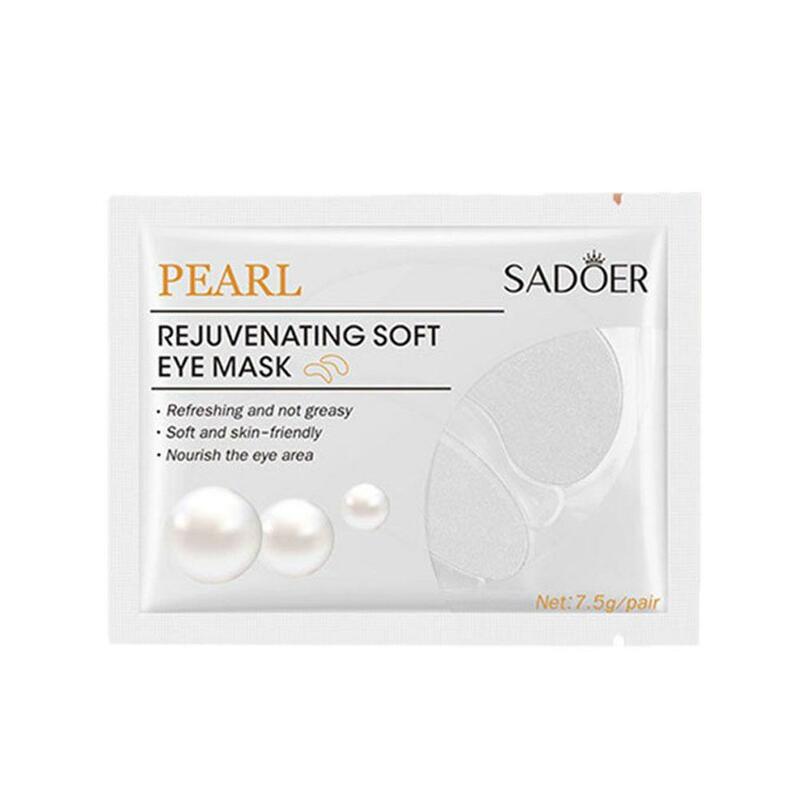 1 Paar Kaviar Augen maske feuchtigkeit spendende Kristall kollagen Augen alterung Hautpflege Anti-Falten Anti-Maske k0u1
