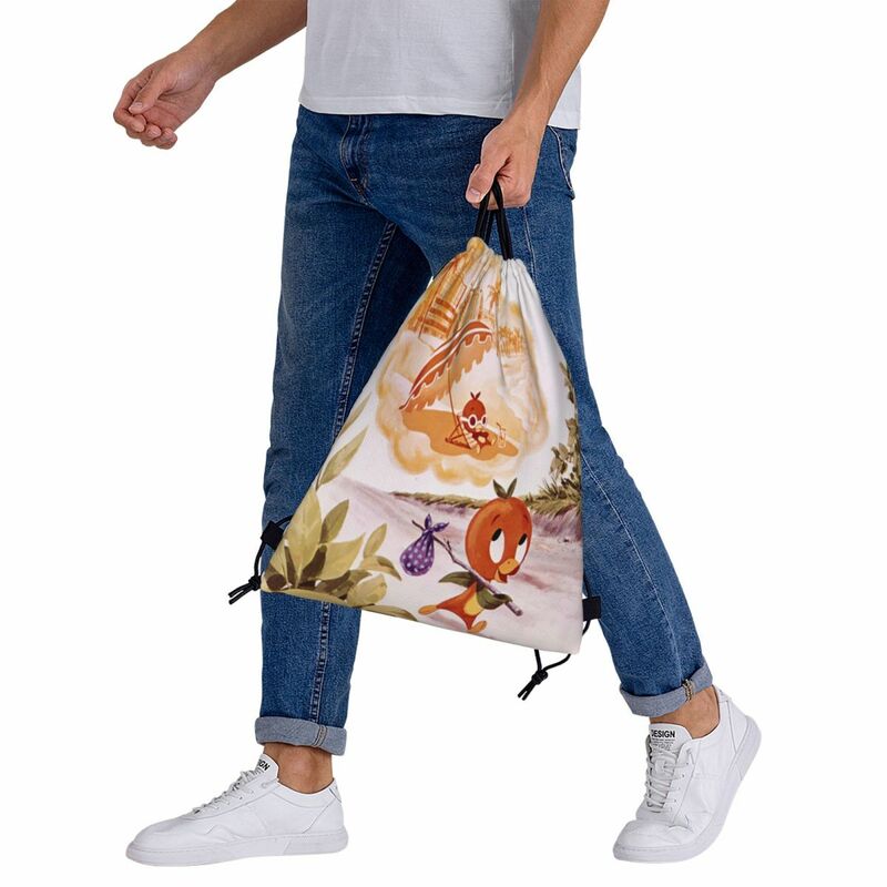 Рюкзак нагрудный на шнурке с карманом для хранения