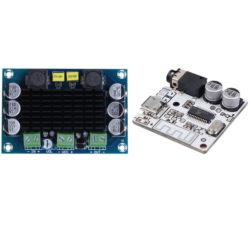 Placa De Amplificador De Potência De Áudio Digital, Placa Receptora Bluetooth DIY, Mono Canal, DC 12V-24V, TPA3116 D2, 100W