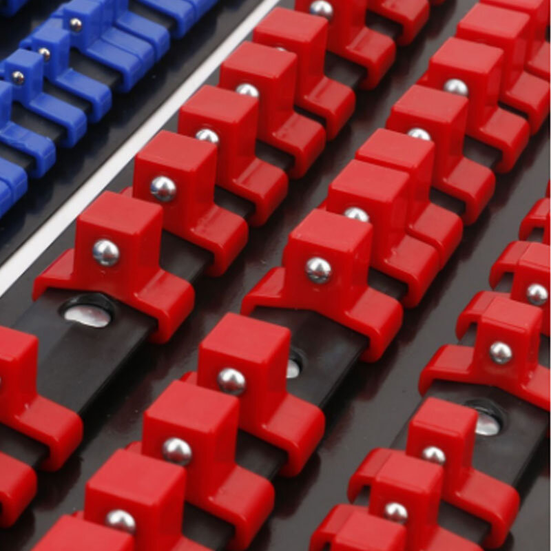Abs Sockel Organizer Zoll Zoll und Clip Antriebs steckdosen halter Hoch leistungs steckdosen halter mit rot blau schwarz Clips