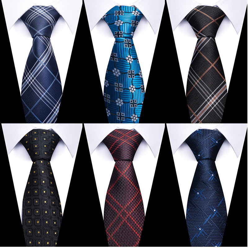 Alta qualidade agradável feito à mão gravata pescoço de seda dos homens sólido céu azul roupas acessórios masculinos gravatas caber casamento formal local de trabalho