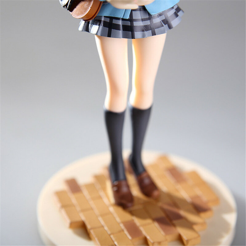 Figura de Anime Your Lie in April, Miyazono Kaori Violin Girl, muñeca de juguete de dibujos animados, PVC de 20 cm, estatuilla japonesa empaquetada en caja, mundo 20 cm