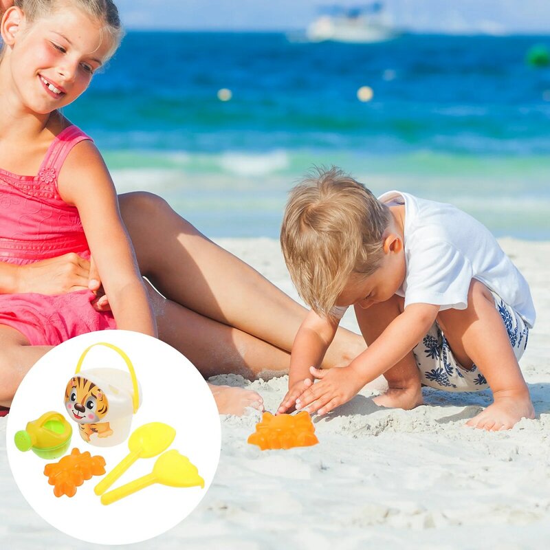 Juguete de playa para niños, palas de plástico resistentes a altas temperaturas, arena, Verano