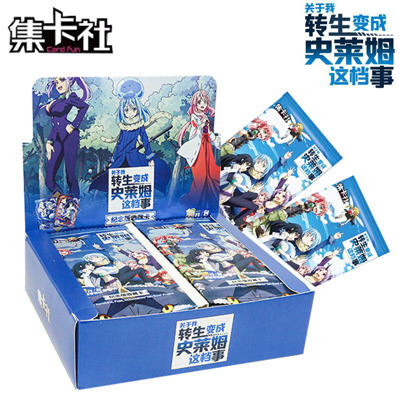 That Time I Got Reincarnated as a Slime Character Collection Card Booster Box Rare Peripheral Table Toys For Family Kids Gifts