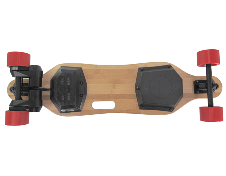 Afstandsbediening Dual 1000W Borstelloze Motorriem Aandrijving Elektrisch Skateboard Longboard
