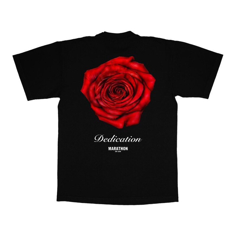 T-shirt à Manches Courtes Vintage pour Femme, Décontracté, Surdimensionné, avec Lettres Roses Imprimées, Gothique, Y2k, Tendance, Couple, Ample