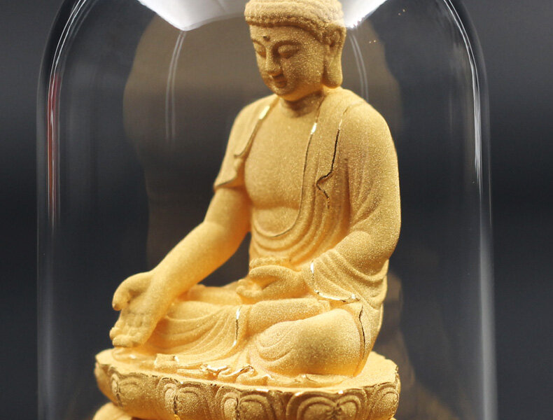 Горячая Распродажа # Юго-Восточная Азия, Тайланд, буддийский фэн-шуй, домашний магазин, эффективная позолоченная Золотая Будда, статуя Будды, все мощные