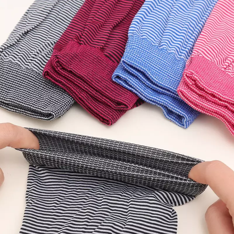 Elastic Striped Work Fishing Cycling Long Sleeves For Men Riding For Women Arm Cover Arm Sleeves Arm Warmer Cooling Sleeves